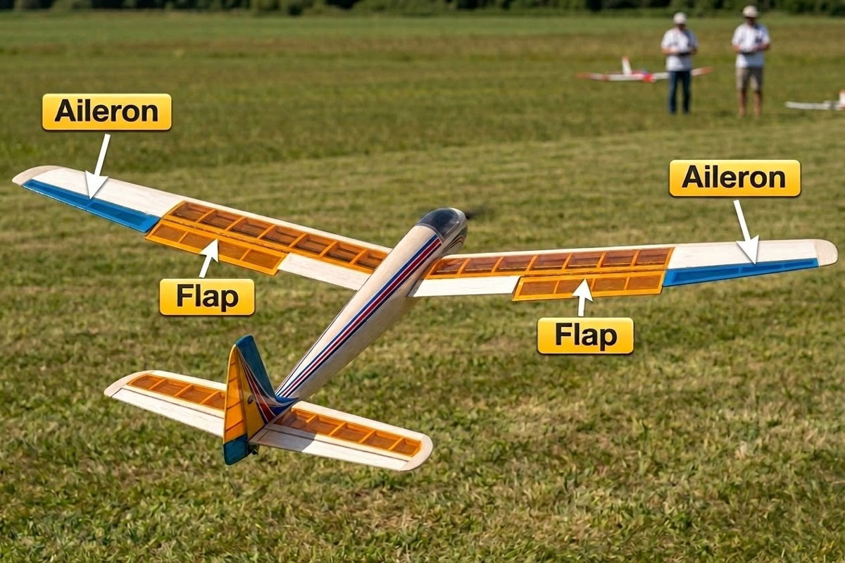 Flaps and Ailerons